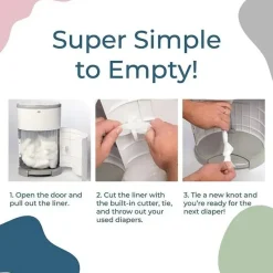 Dekor Diaper Pails & Refills*Regal-Lager - 2Pk Diaper Classic Diaper Pail Biodegradable Refills