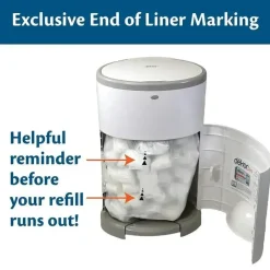 Dekor Diaper Pails & Refills*Regal-Lager - 2Pk Diaper Classic Diaper Pail Biodegradable Refills
