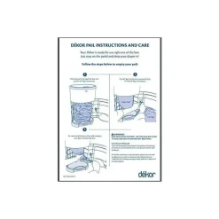 Dekor Diaper Pails & Refills*Regal-Lager - 2Pk Diaper Classic Diaper Pail Biodegradable Refills