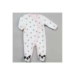 René Rofé Baby Sleepwear*Rene Rofe - Baby Girl Penguin Quilted Sleeper