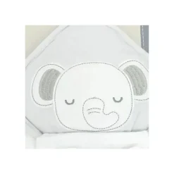 René Rofé Baby Bath Towels*Rene Rofe Hooded Tower & Washcloth Set Elephant