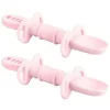 Re Play Utensils & Accessories|Dishes, Utensils & Food Containers*Re-Play - Sustainables by Re-Play Silicone Dip n ReDip Feeding Tool, Ice Pink