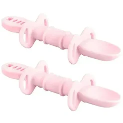 Re Play Utensils & Accessories|Dishes, Utensils & Food Containers*Re-Play - Sustainables by Re-Play Silicone Dip n ReDip Feeding Tool, Ice Pink