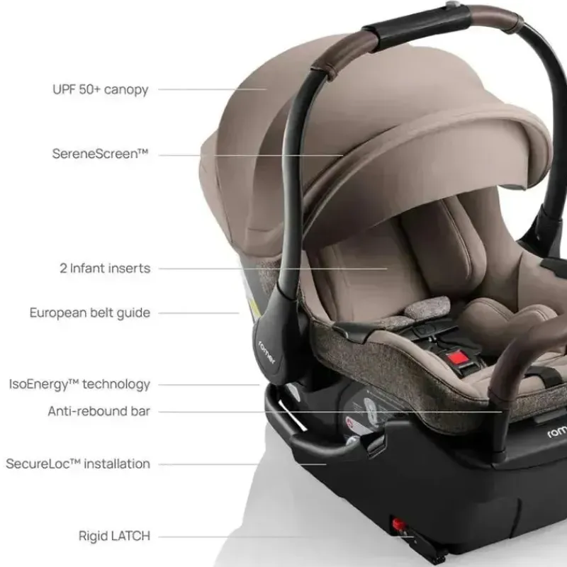 Romer Infant Car Seats*- Juni Infant Car Seat, Truffle