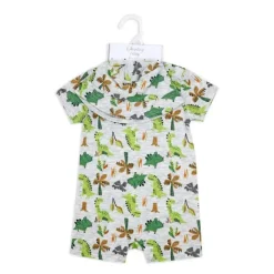 Rose Textiles Baby One-Pieces*Rose Textile - 2Pk Baby Boys Dinosaurs Romper Set