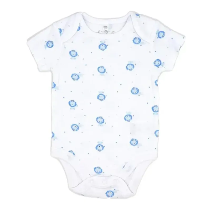 Rose Textiles Baby Sets*Rose Textile - 5Pk Baby Boys Lion Velour Set