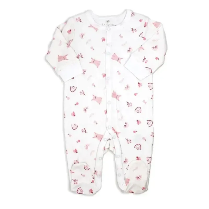 Rose Textiles Easter|Clothing Gift Set*Rose Textile - 8Pk Baby Girls Bunny Hanging Gift Set
