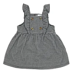 Rose Textiles Baby Sets*Rose Textile - 2Pk Baby Girls Jumper Set Houndstooth Collection