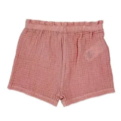 Rose Textiles Baby Sets*Rose Textile - 3Pk Toddler Girl Tod Gauze Pink Story Short Set
