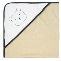 Rose Textiles Baby Bath Towels*- 3 Hooded Towels W/ 5 Washcloths, Bear