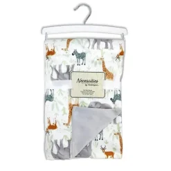 Rose Textiles Blankets & Quilts*- 2 Layer Mink Blanket, Safari
