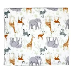 Rose Textiles Blankets & Quilts*- 2 Layer Mink Blanket, Safari