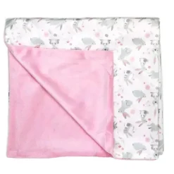 Rose Textiles Blankets & Quilts*- 2 Layer Mink Blanket, Bunnies