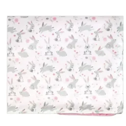 Rose Textiles Blankets & Quilts*- 2 Layer Mink Blanket, Bunnies