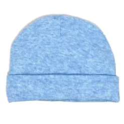 Rose Textiles Baby Hats*- 100% Organic Cotton 5 Pack - Hat & Mitt Set, Blue Star