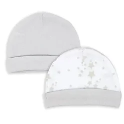 Rose Textiles Baby Hats*- 2 Pack Galaxy Hat, Grey