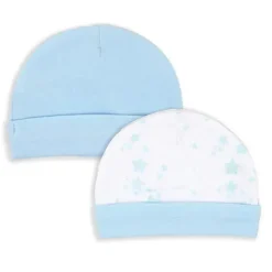 Rose Textiles Baby Hats*- 2 Pack Galaxy Hat, Blue