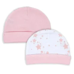Rose Textiles Baby Hats*- 2 Pack Galaxy Hat, Pink