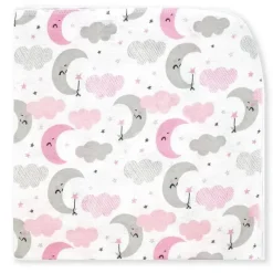 Rose Textiles Blankets & Quilts*- 4 Pack Girls Receiving Blanket – Pink Sweet Dreams