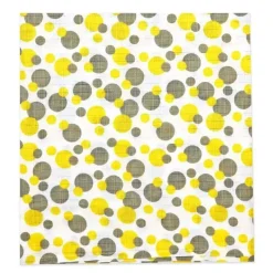 Rose Textiles Blankets & Quilts*- 3 Pack Muslin Swaddle Blanket, Elephant Yellow