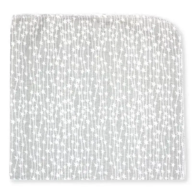Rose Textiles Blankets & Quilts*- 4 Pack Receiving Blanket, Grey Sweet Dreams