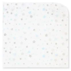 Rose Textiles Blankets & Quilts*- 4 Pack Receiving Blanket, Blue Sweet Dreams