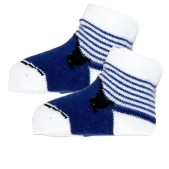Rose Textiles Baby Gloves & Socks*- 3 Pairs Crew Sock, Boys Slip-On Shoes