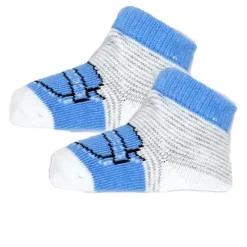 Rose Textiles Baby Gloves & Socks*- 3 Pairs Crew Sock, Boys Slip-On Shoes