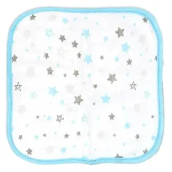 Rose Textiles Baby Washcloths*- 4 Pc Washcloth Set, Elephant & Balloon