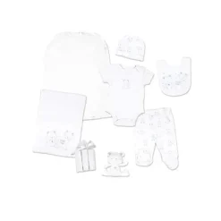 Rose Textiles Baby Sets*- 10 Pk Bear Layette Gift Set