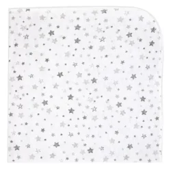 Rose Textiles Blankets & Quilts*- 4 Pk Receiving Blanket, Grey Elephant & Balloon