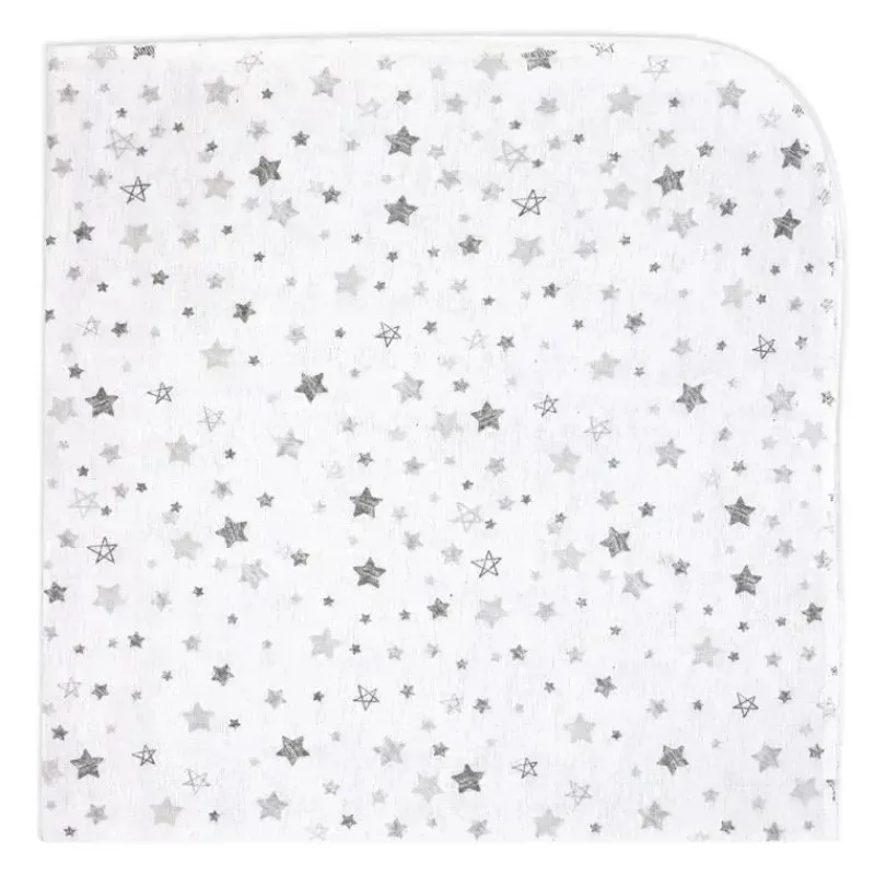 Rose Textiles Blankets & Quilts*- 4 Pk Receiving Blanket, Grey Elephant & Balloon