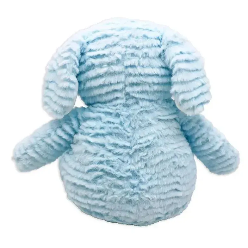 Rose Textiles Plush & Stuffed Animals*- 8 Ridged Plush Dog: Blue