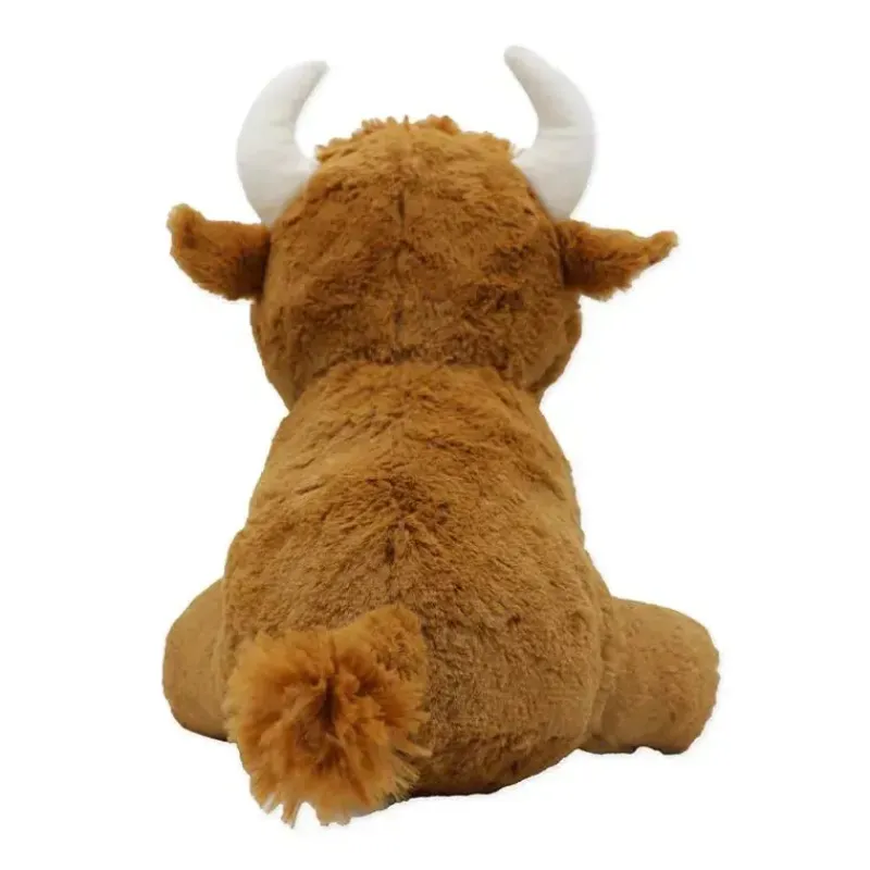 Rose Textiles Plush & Stuffed Animals*- 11 Sitting Animals, Highland Cow