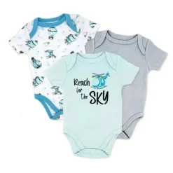 Rose Textiles Baby Onesies & Bodysuits*- Baby Boy's Bodysuit Helicopter