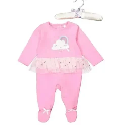 Rose Textiles Baby Sets*- Baby Girl Tutu Sleepsuit, Cloud