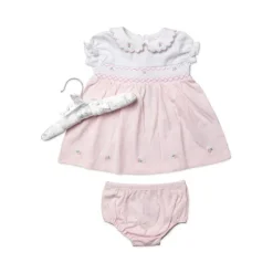 Rose Textiles Baby Sets*- Baby Girls Dress Set, Pink Floral
