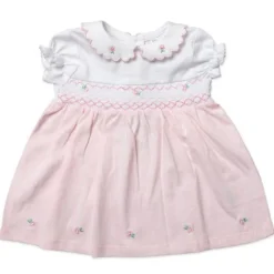 Rose Textiles Baby Sets*- Baby Girls Dress Set, Pink Floral