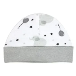 Rose Textiles Clothing Gift Set|Baby Sets*- Balloon Elephant 5 Piece Set, Grey