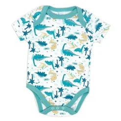 Rose Textiles Baby Onesies & Bodysuits*- Boy's 3 Pack Bodysuit, Dino