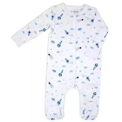 Rose Textiles Clothing Gift Set|Baby Sets*- Boys 5 Piece Mesh Bag Set, Rocket