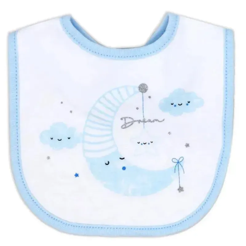 Rose Textiles Clothing Gift Set|Baby Sets*- Boys 5 Piece Mesh Bag Set, Moon