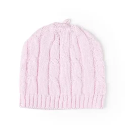 Rose Textiles Baby Hats*- Cable Knit Hat, Pink