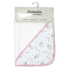 Rose Textiles Baby Bath Towels*- Elephant Hooded Towel, Pink