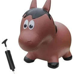 Rose Textiles Ride-On Toys*- Farm Hopper, Brown Horse