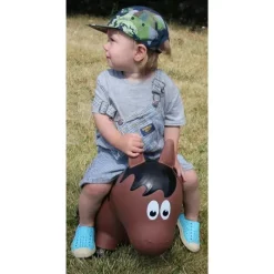 Rose Textiles Ride-On Toys*- Farm Hopper, Brown Horse