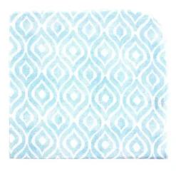 Rose Textiles Blankets & Quilts*- 4 Pack Receiving Blanket, Blue Watercolor