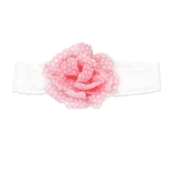 Rose Textiles Baby Hair Accessories*- 3 Pc Socks And Bowties Set, Pink Flowers