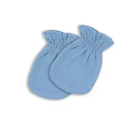 Rose Textiles Baby Hats*- 3-Piece Cap And Scratch Mitten Set, Blue Space