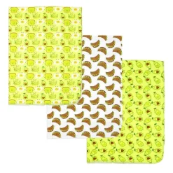 Rose Textiles Swaddles & Wearable Blankets*- 3Pk Avocado Knit Swaddle